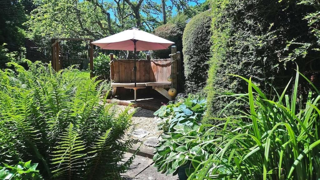 'Monktonmead Lodge' In Secluded Setting, With Private Indoor Pool. 赖德 外观 照片